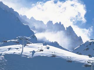 Val Thorens panorama planine